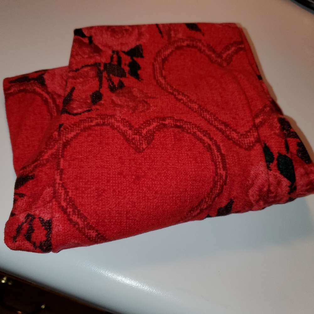 Lularoe velvet one size Valentine leggings